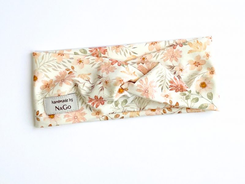 Stirnband pastell Blume