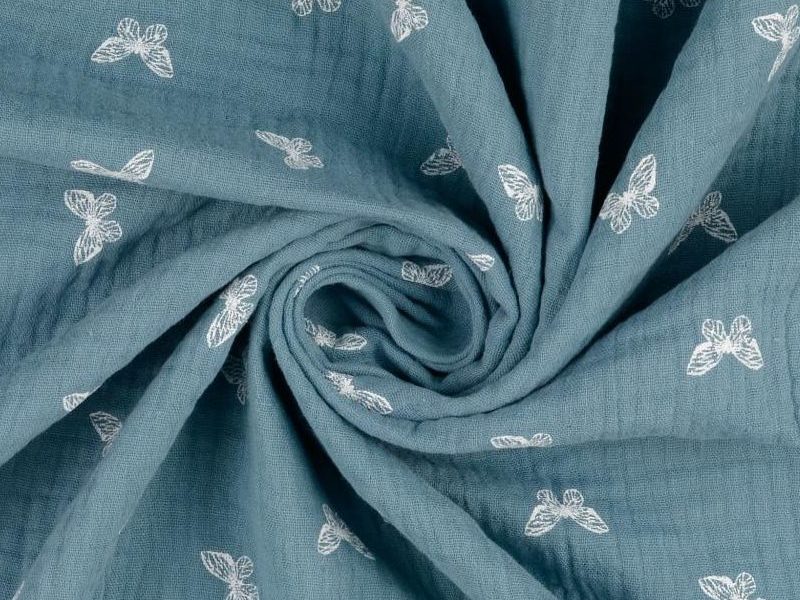 Musselin Schmetterlingen