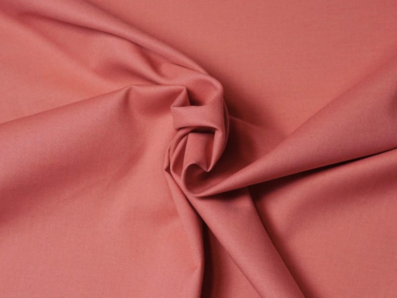 Baumwolle uni / altrosa