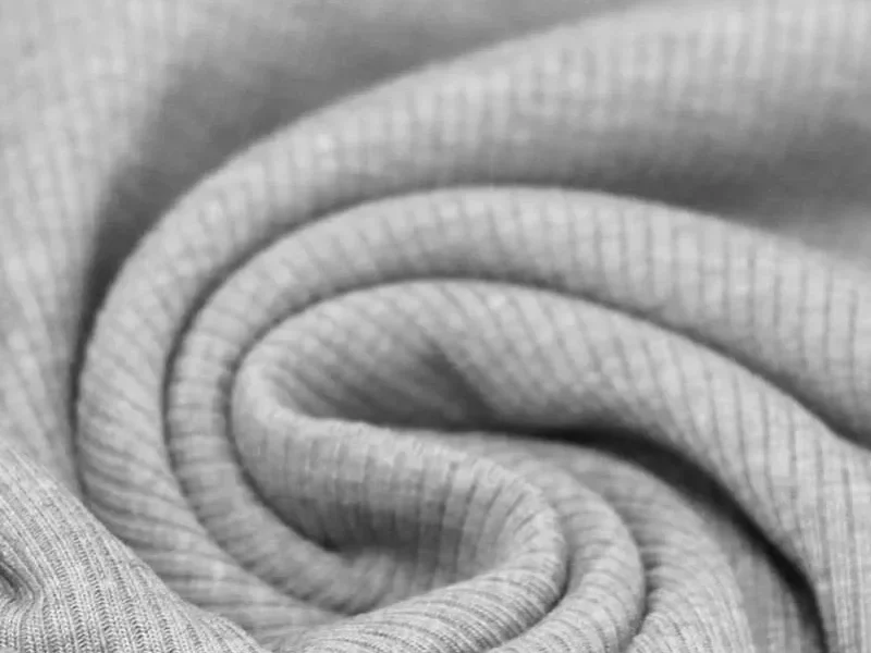 Rippstrick Jersey melange