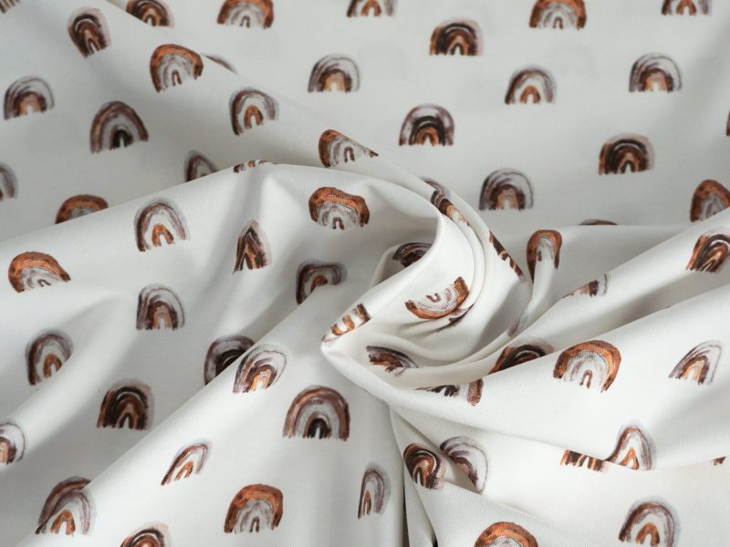 Baumwolljersey Regenbogen