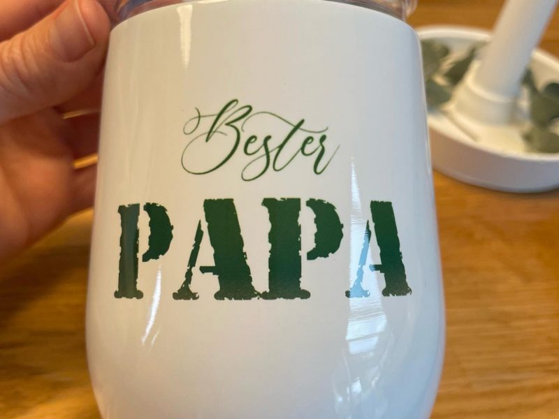 Kaffee to Go Becher Bester Papa