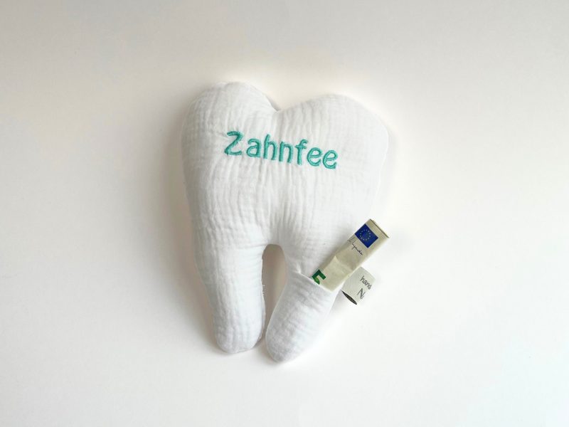 Personalisiertes Zahnfee-Kissen