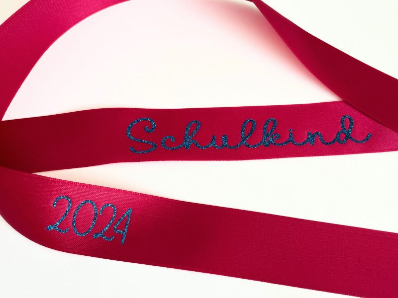 Satinband für die Schultüte