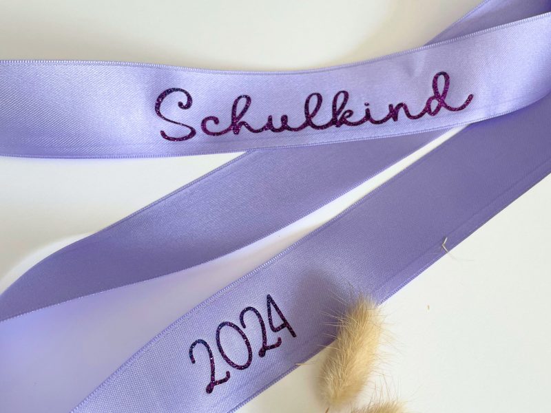Satinband für die Schultüte
