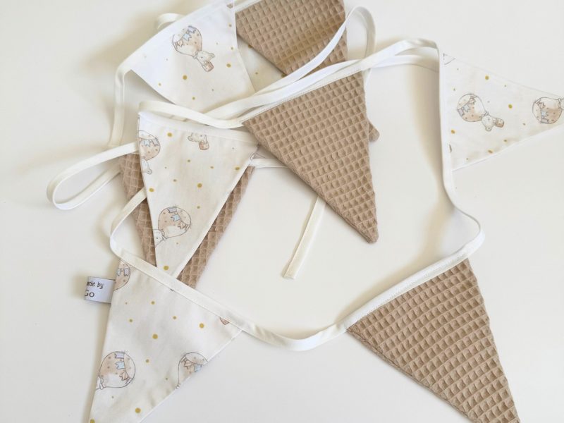 Wimpelkette Heißluftballon