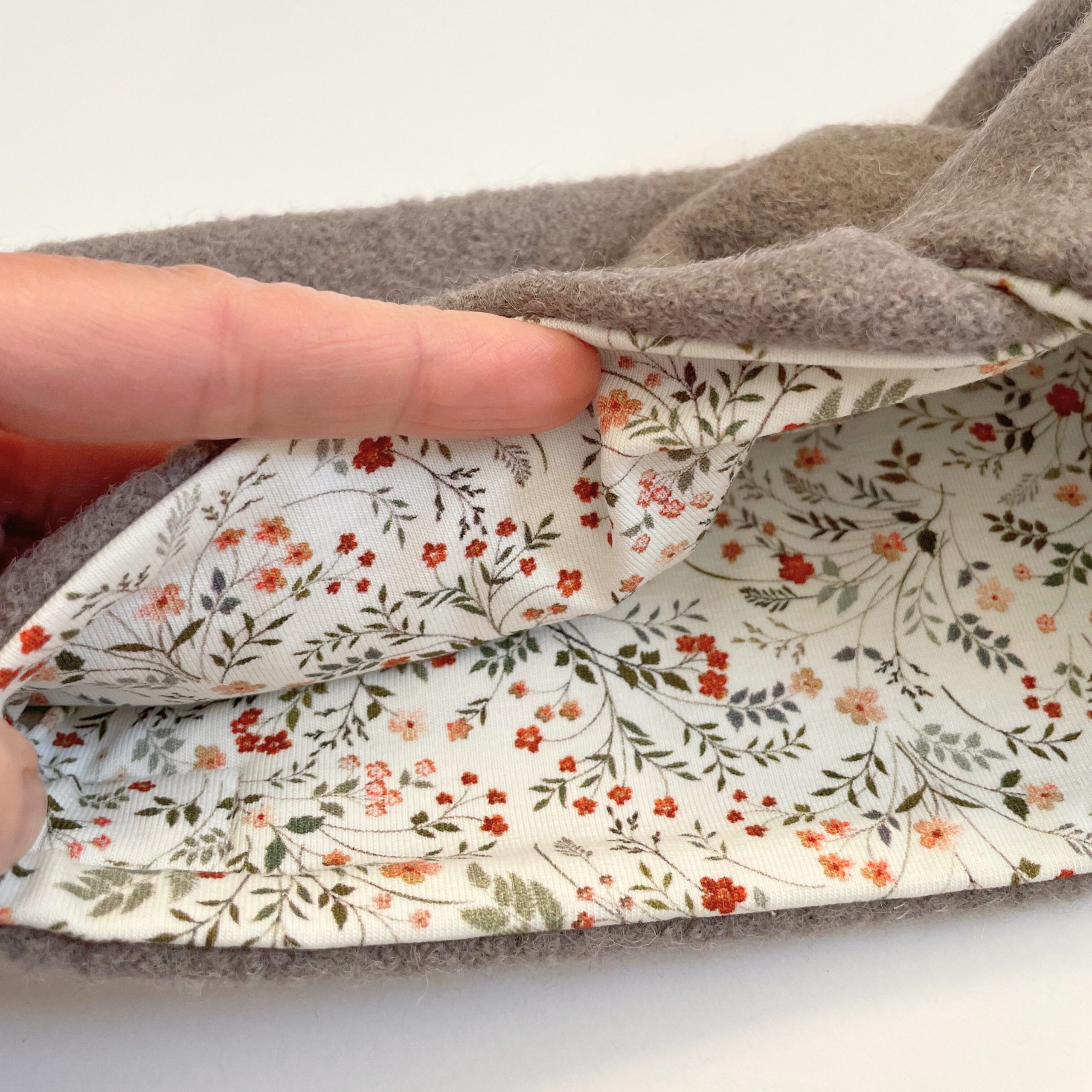 Winter-Wollwalk-Stirnband – Bild 4