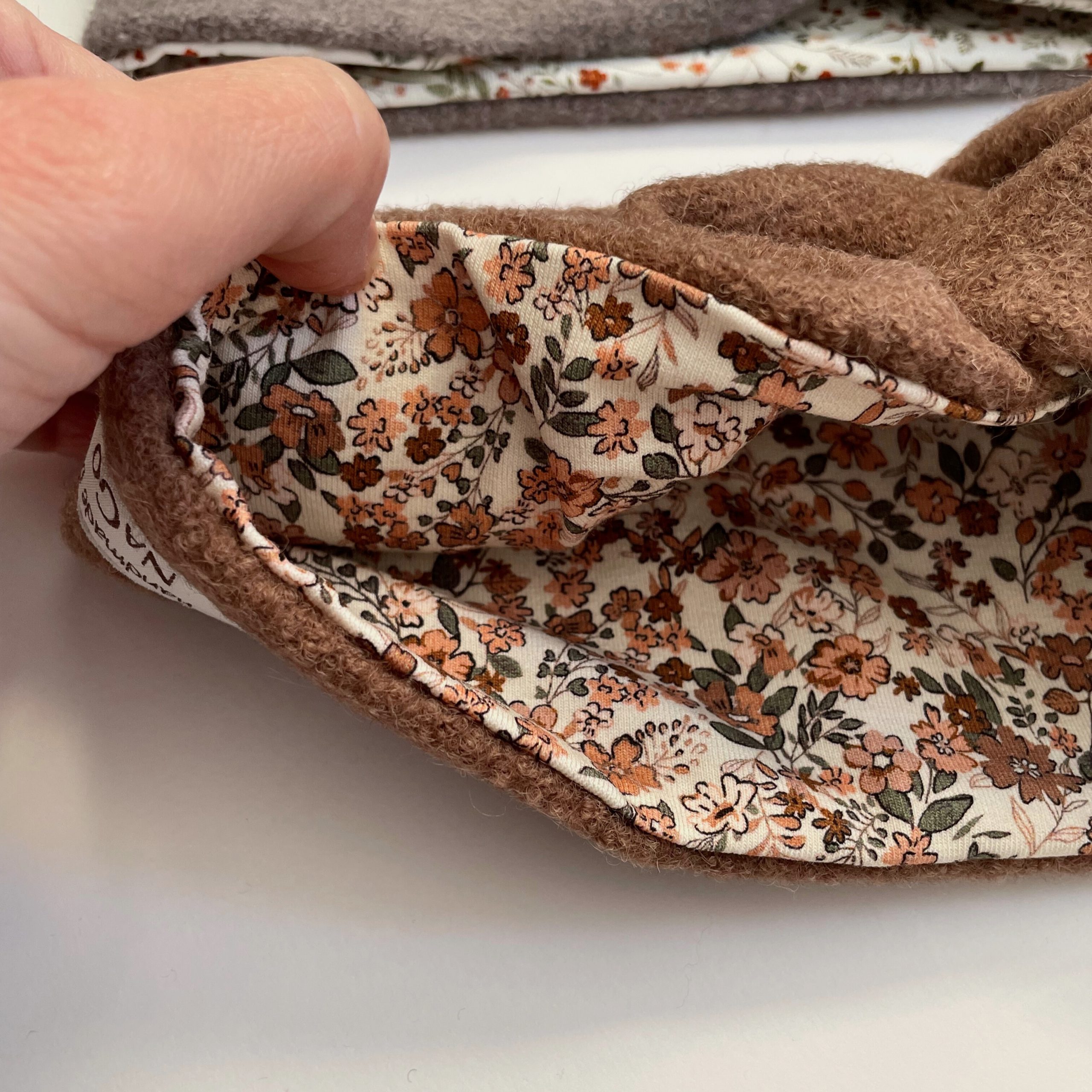 Winter-Wollwalk-Stirnband – Bild 3