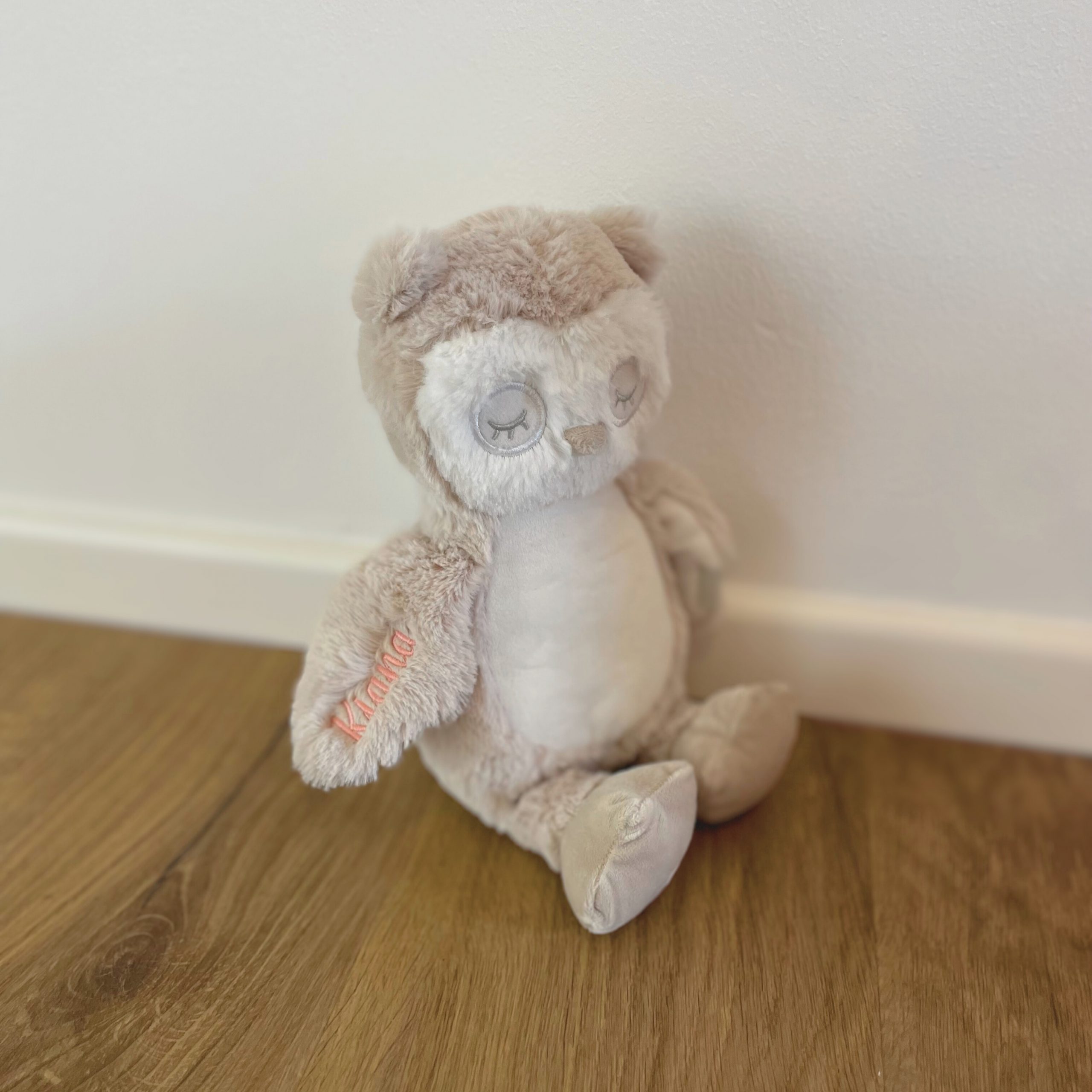 Kuscheltier Eule (personalisiert)